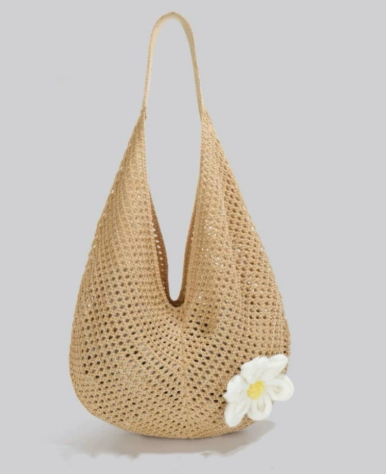 Woven shoulder bag/underarm bag/tote bag