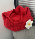 Woven shoulder bag/underarm bag/tote bag