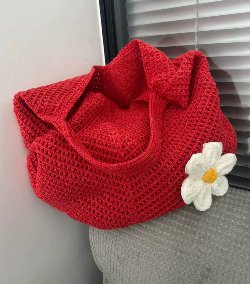 Woven shoulder bag/underarm bag/tote bag